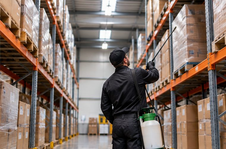 Commercial pest control at a Southend business
